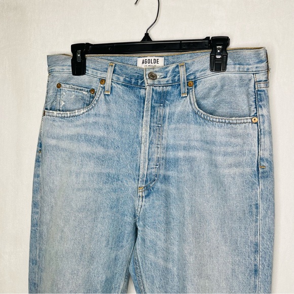 Agolde‎ Riley High Rise Straight Crop Jeans - Picture 4 of 9